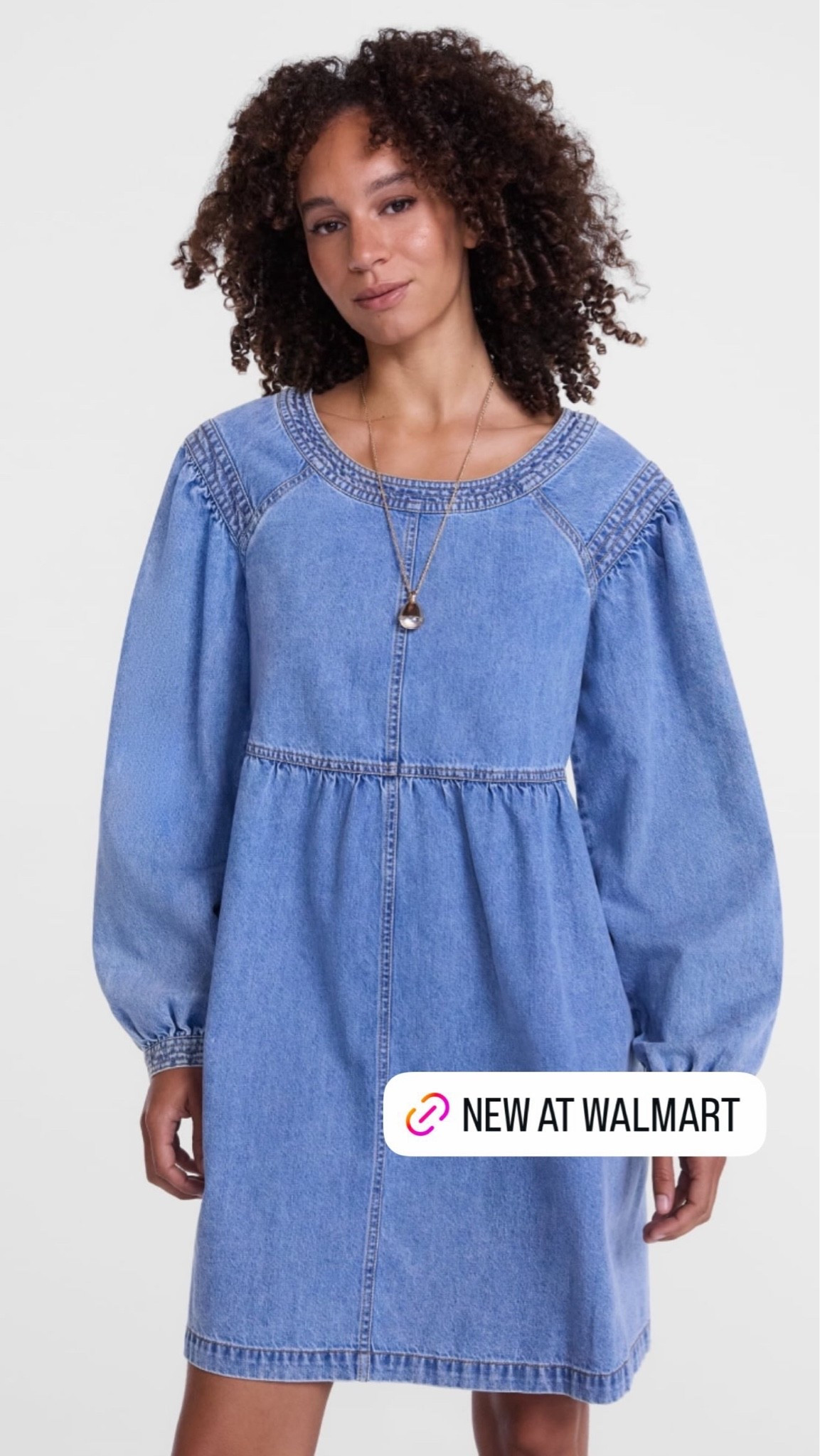Live this new denim dress from Walmart!! Thus will be so fun to accessorize 😉

#LTKgrwm #LTKmomlife #LTKootd