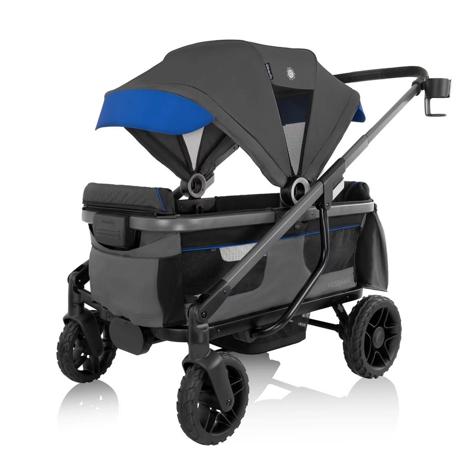Evenflo Shyft RideShare All-Terrain Performance Stroller Wagon, Blue | Kohl's