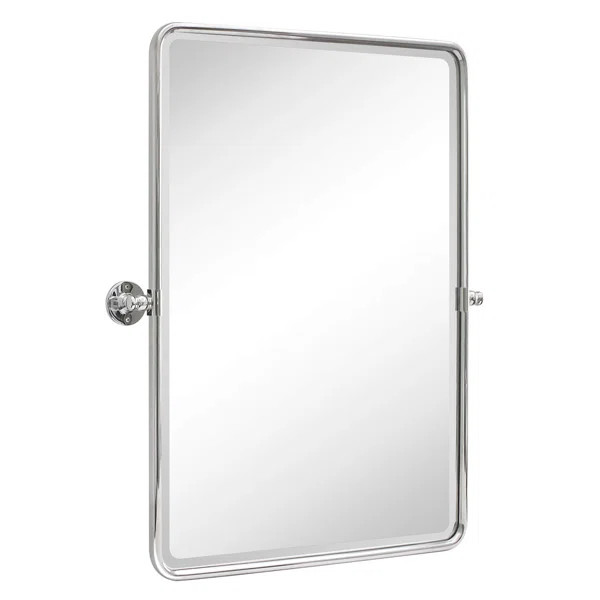 Woodvale Metal Framed Wall Mounted Bathroom / Vanity Mirror | Wayfair Professional