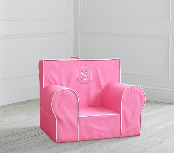 My First Bright Pink Harper Anywhere Chair® | Pottery Barn Kids