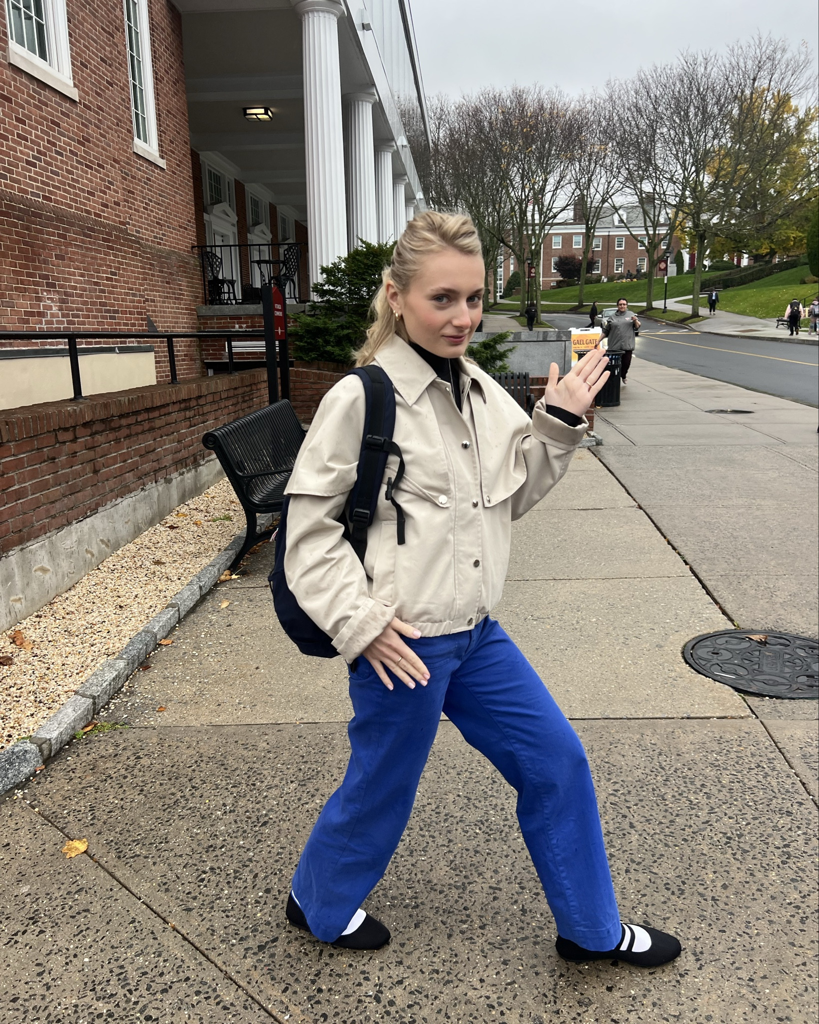 College class look & my beautiful cape bomber jacket. X.

#LTKStyleTip #LTKootd #LTKShoeCrush