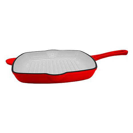 Mesa Mia by Jenny Martinez 10.5" Enameled Cast Iron Grill Pan | HSN