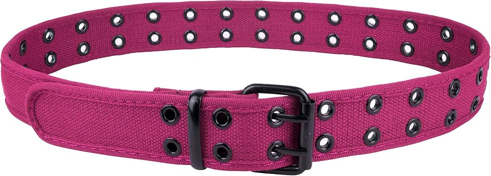 Gelante Canvas Double Grommet Hole Belt 12 Colors | Amazon (US)