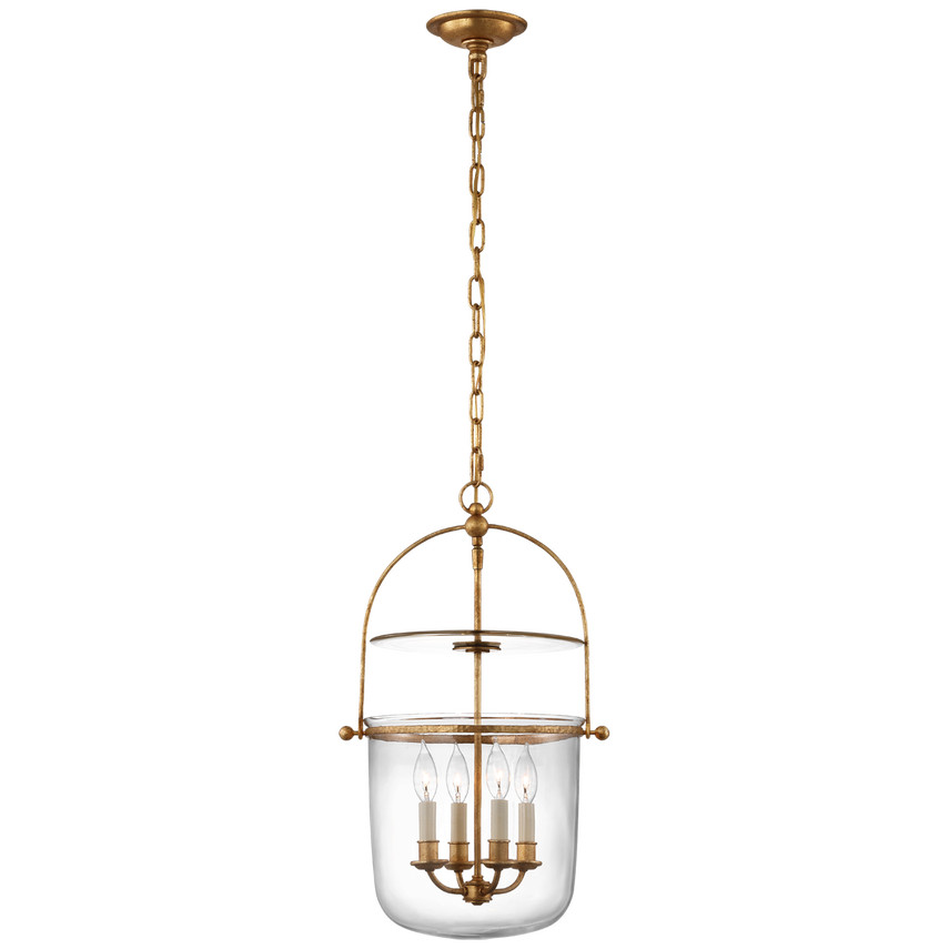 Lorford Small Smoke Bell Lantern (Open Box) | Visual Comfort