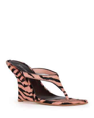Jeffrey Campbell Women's Romee-F Calf Hair Wedge Sandals  | Bloomingdale's Shoes | Bloomingdale's (US)