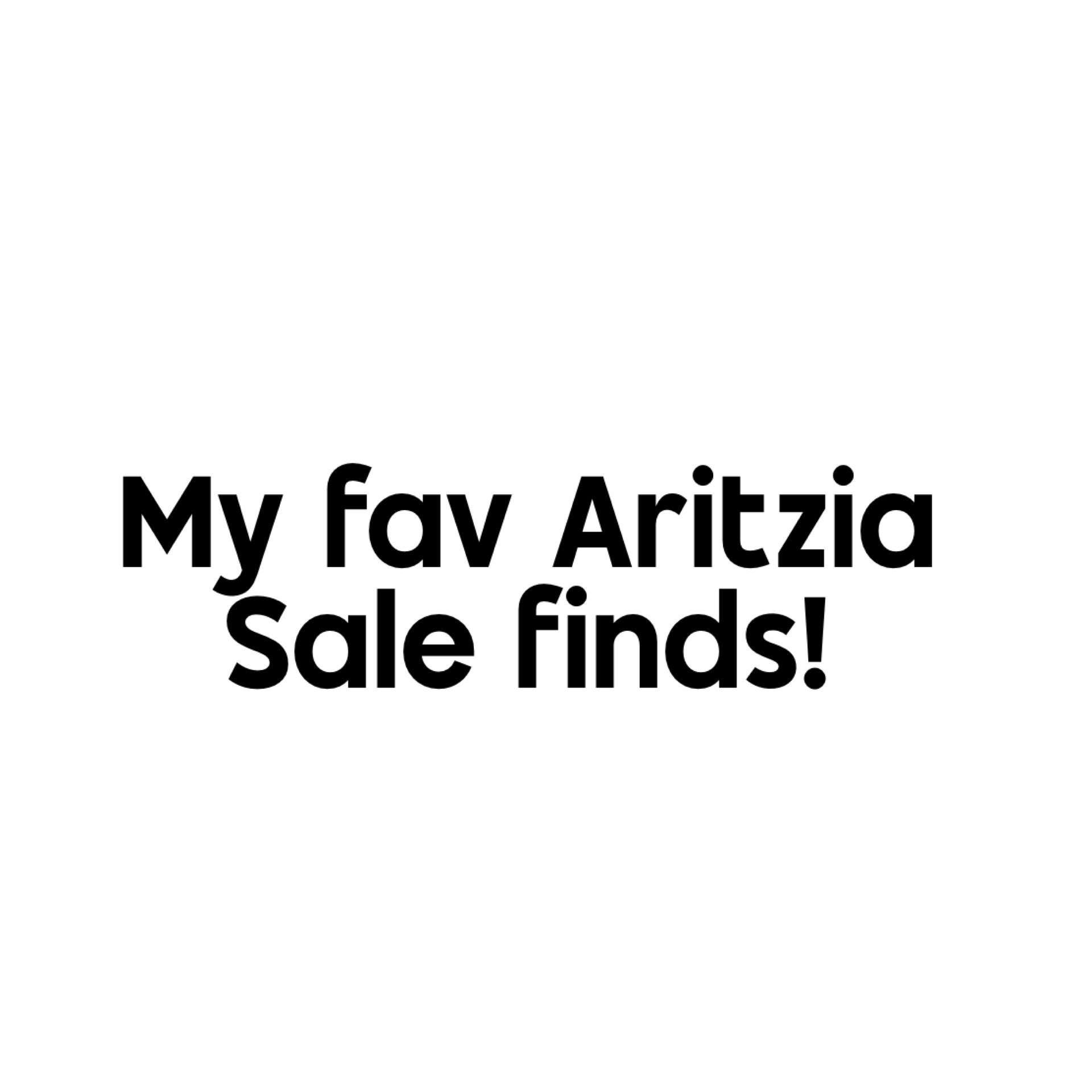 Aritzia sale! My fav finds! 

#LTKGiftGuide #LTKSaleAlert #LTKHoliday