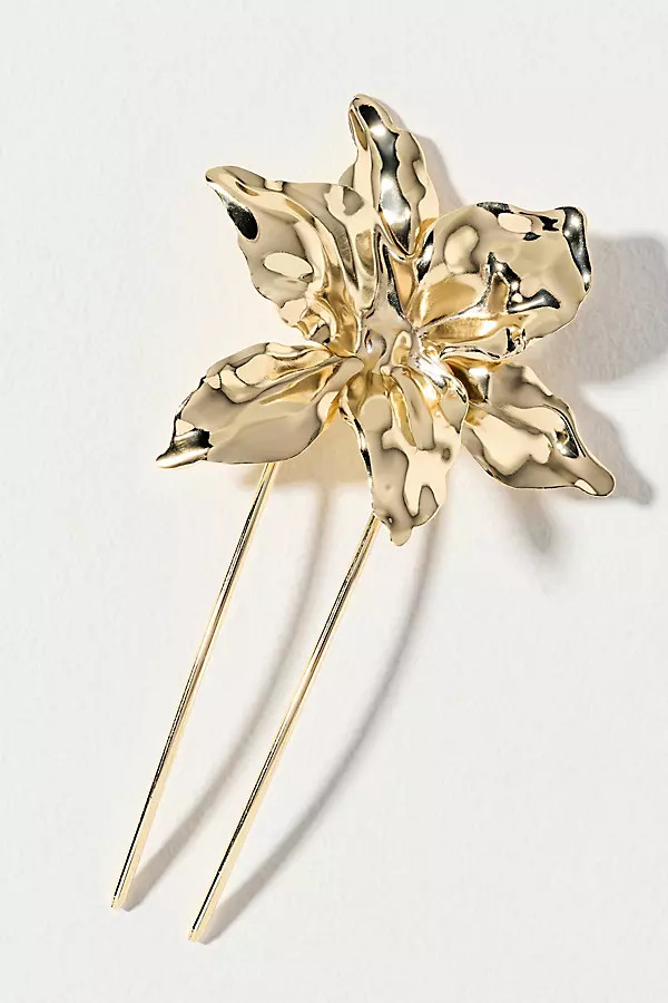 Blooming Flower French Hair Pin | Anthropologie (US)