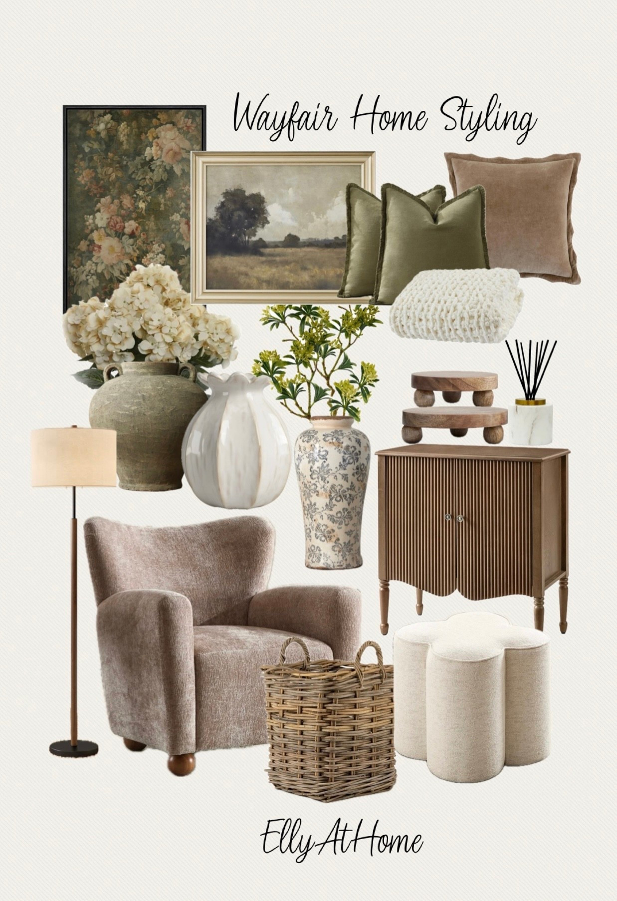 Cozy winter to spring transition styling from Wayfair! Shop wall art, accent chairs, lamps, furniture pieces, vases, florals, stems, pillows, blankets, spring home decor accessories. Free shipping. 

#LTKHome #LTKSaleAlert #LTKdayinmylife