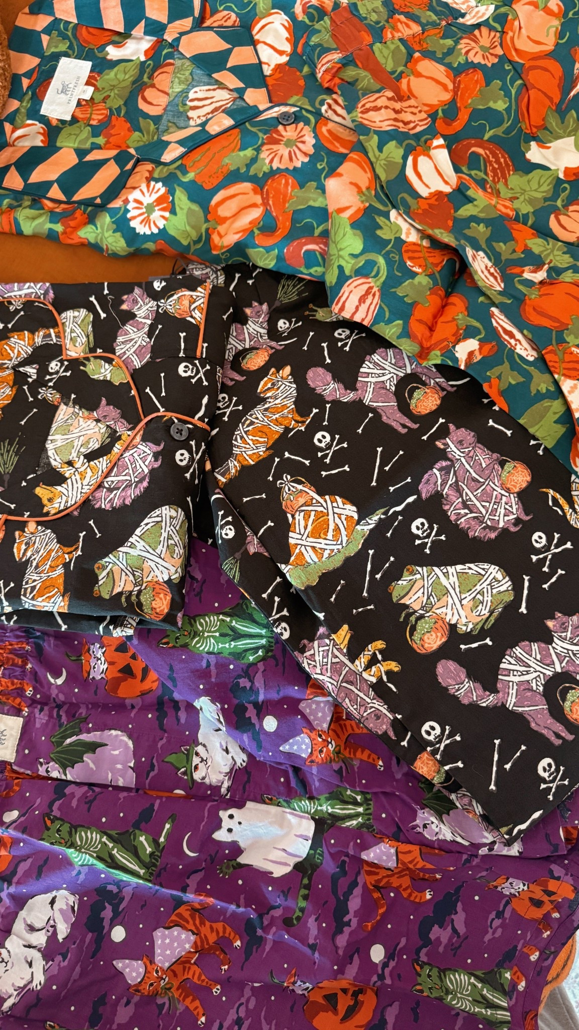 Printfresh halloween PJs!