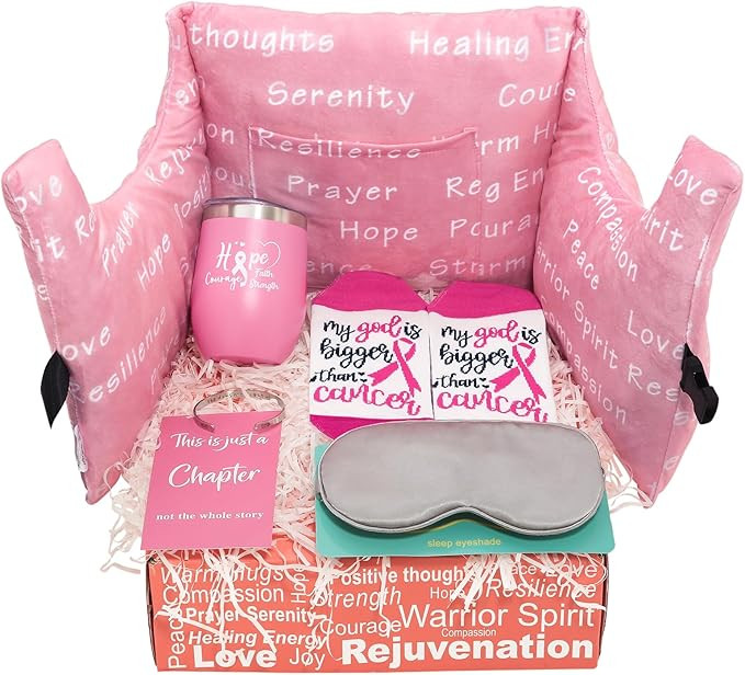 Breast Cancer Gifts for Woman, Get Well Soon Gifts for Women, Breast Cancer Awareness Care Packag... | Amazon (US)