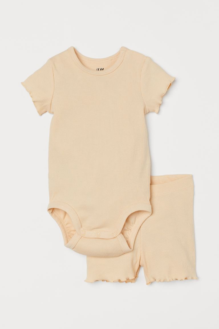 Ribbed Cotton Set | H&M (US + CA)