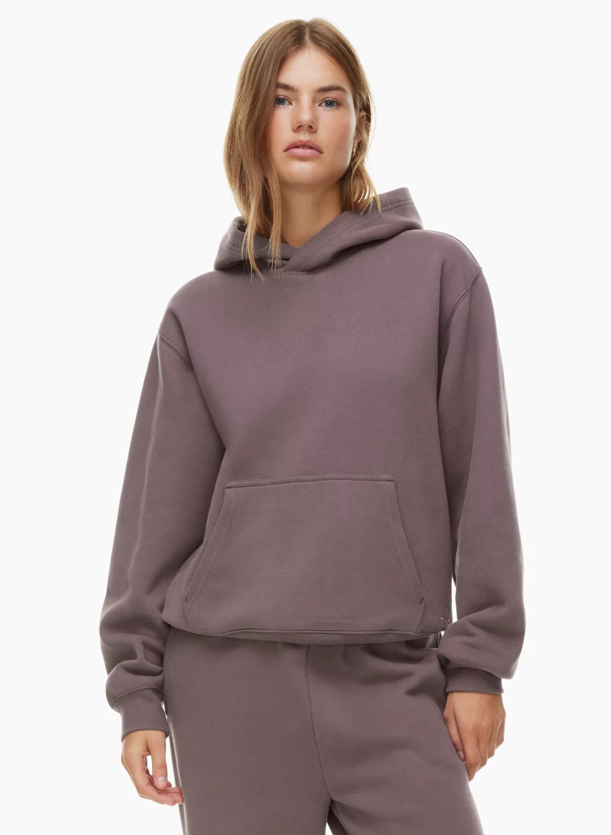 COZY FLEECE PERFECT HOODIE | Aritzia