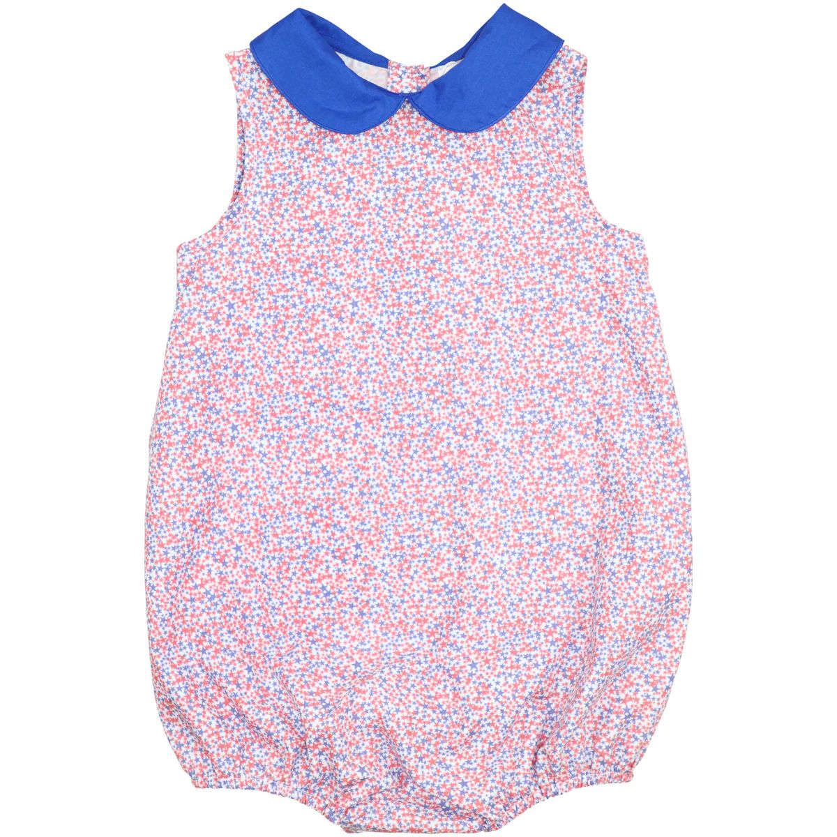 Red and Blue Star Print Bubble | Eliza James Kids