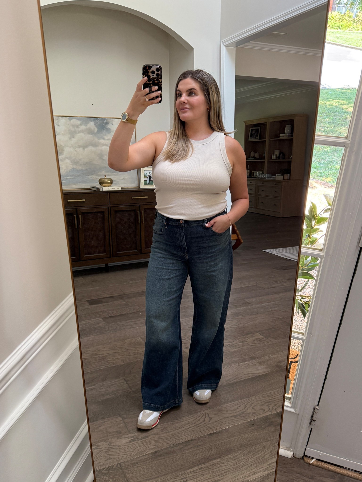 The best jeans for midsize! I got them in short. 

#LTKOver40 #LTKStyleTip #LTKMidsize