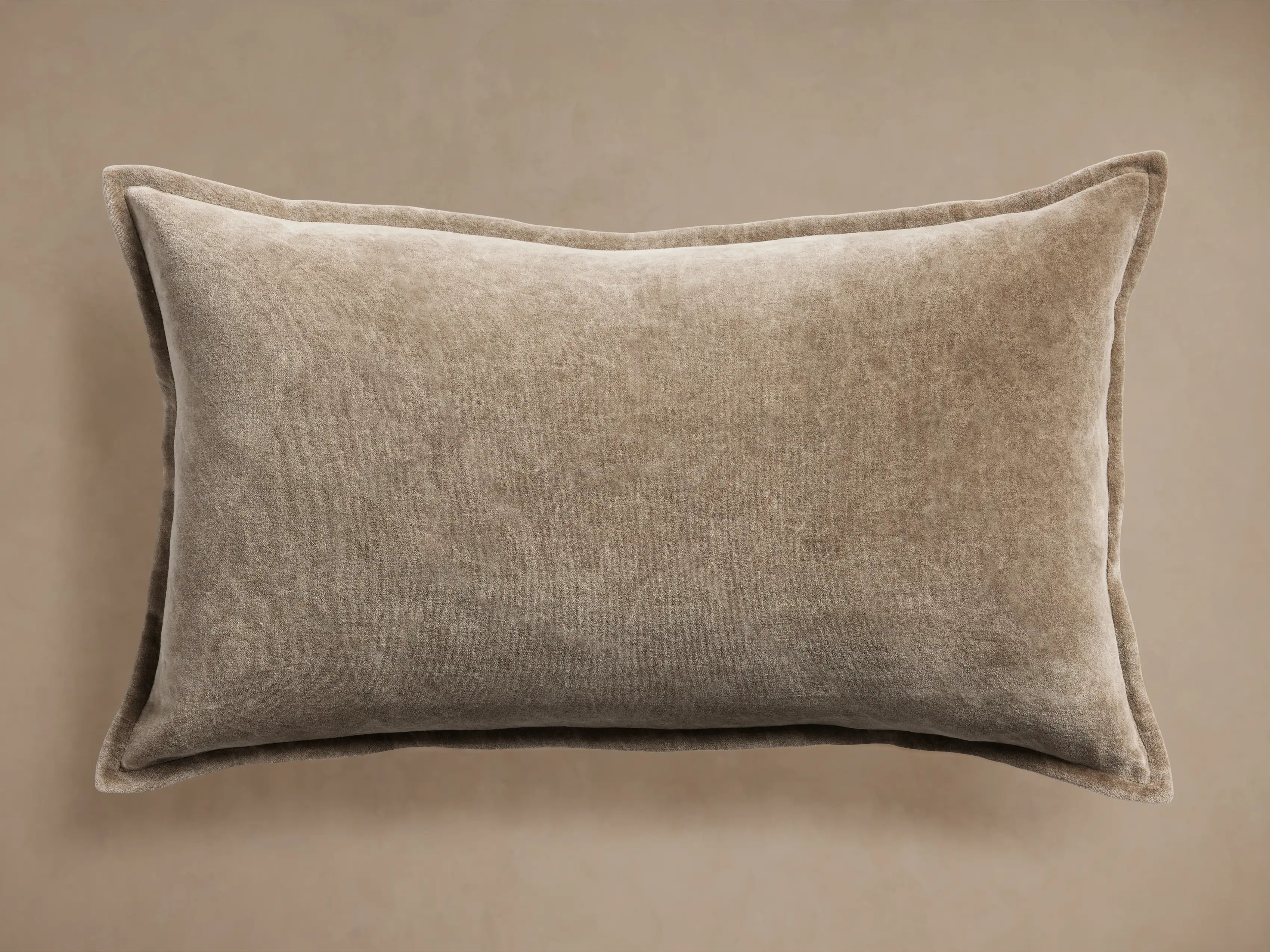 Stone Washed Velvet Pillow | Arhaus