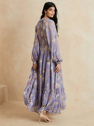 Tiered Maxi Dress | Banana Republic (US)