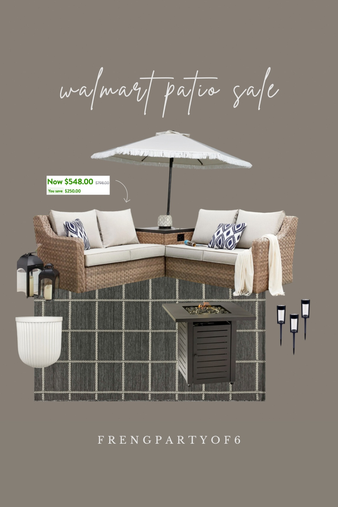 Walmart patio on sale! This L shaped sectional is from the same collection as my patio furniture. Great quality and it’s on sale!

#LTKSaleAlert #LTKHome #LTKxWalmart