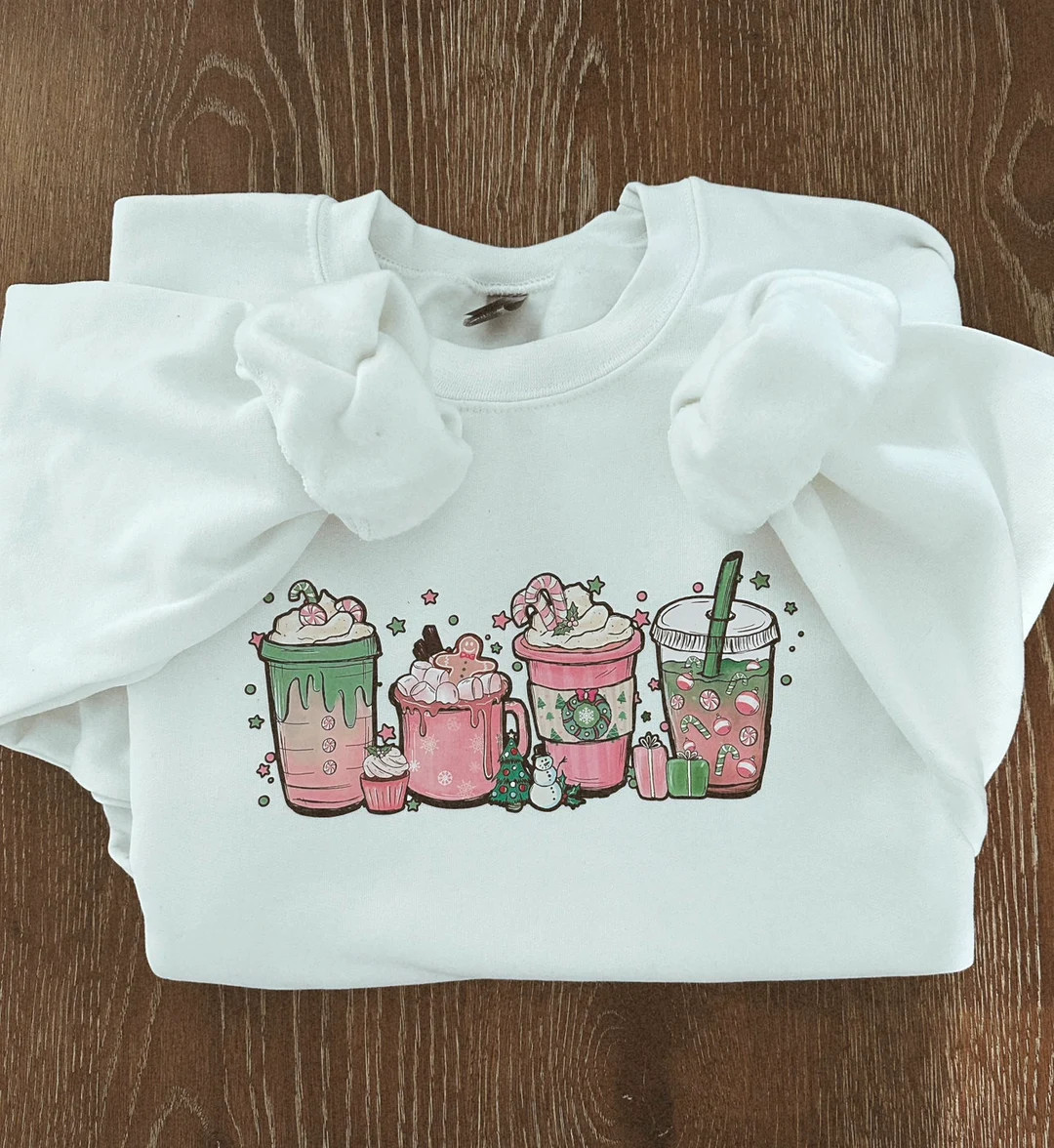 A very merry pink Christmas crew! | Etsy (US)