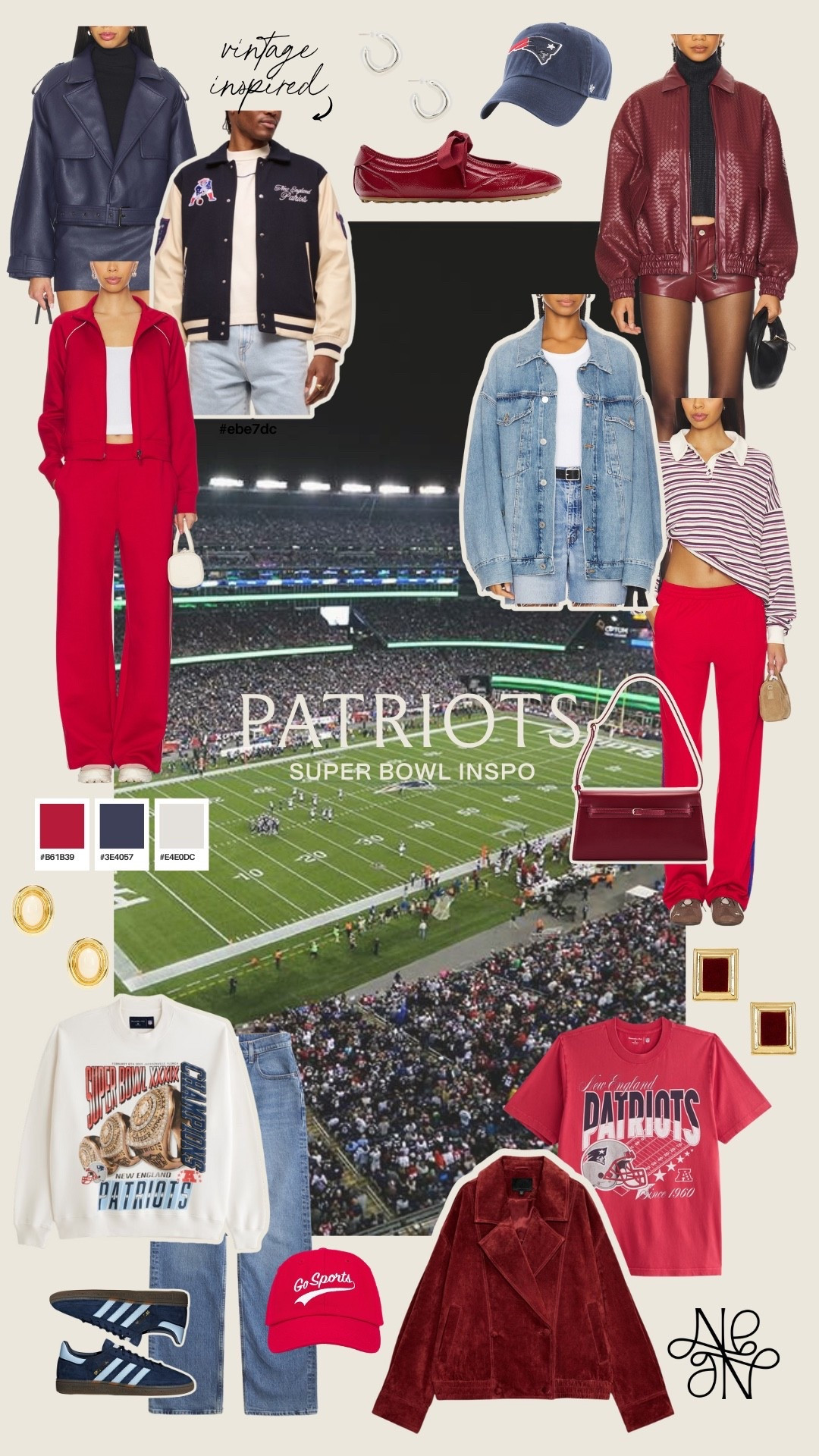 Sporty chic outfit ideas for the Super Bowl 🏈❤️


Sporty outfit 
Casual outfit 
Weekend outfit 
New England Patriots
Super Bowl outfit 
Big game outfit 

#LTKSeasonal
