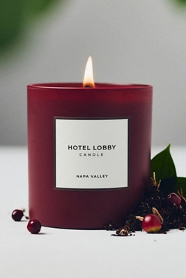 Hotel Lobby Fruity Napa Valley Boxed Candle | Anthropologie (US)