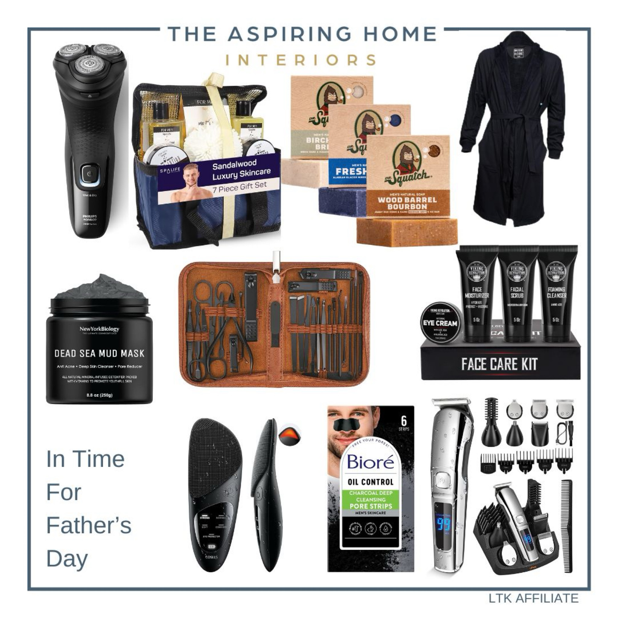 Dad’s need some “me time” , right? Everything from manicure sets to beard trimming gifts can make dad feel special. #fathersday

#LTKGiftGuide #LTKmens