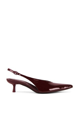 SIMKHAI Sylvie Slingback Heel in Burgundy. - size 39 (also in 36, 37, 38) | Revolve Clothing (Global)