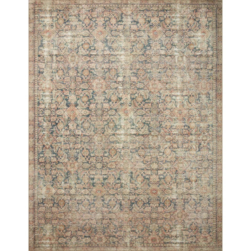 Angela Rose x Loloi Aubrey Navy / Multi Area Rug "& Reviews" | Wayfair | Wayfair North America