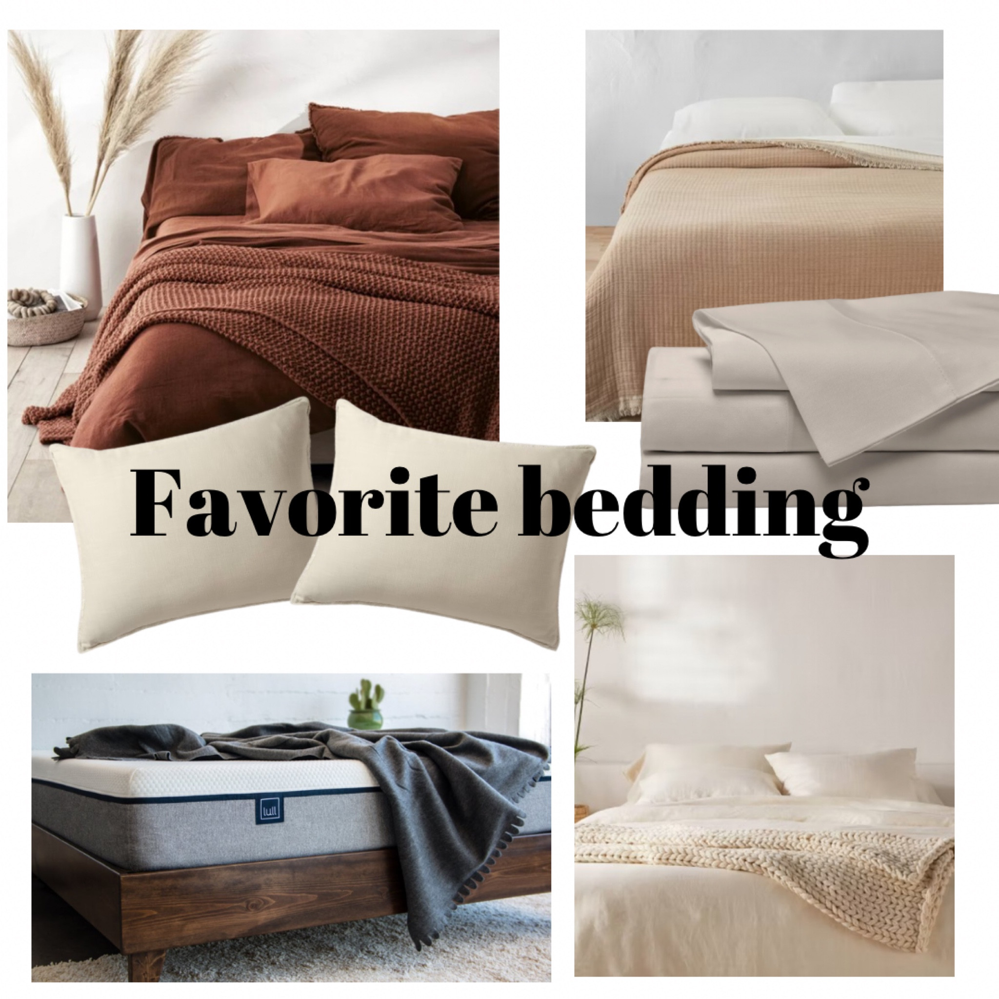 Favorite bedding, including pillows, mattress and sheets

#LTKHome #LTKFamily #LTKCyberWeek