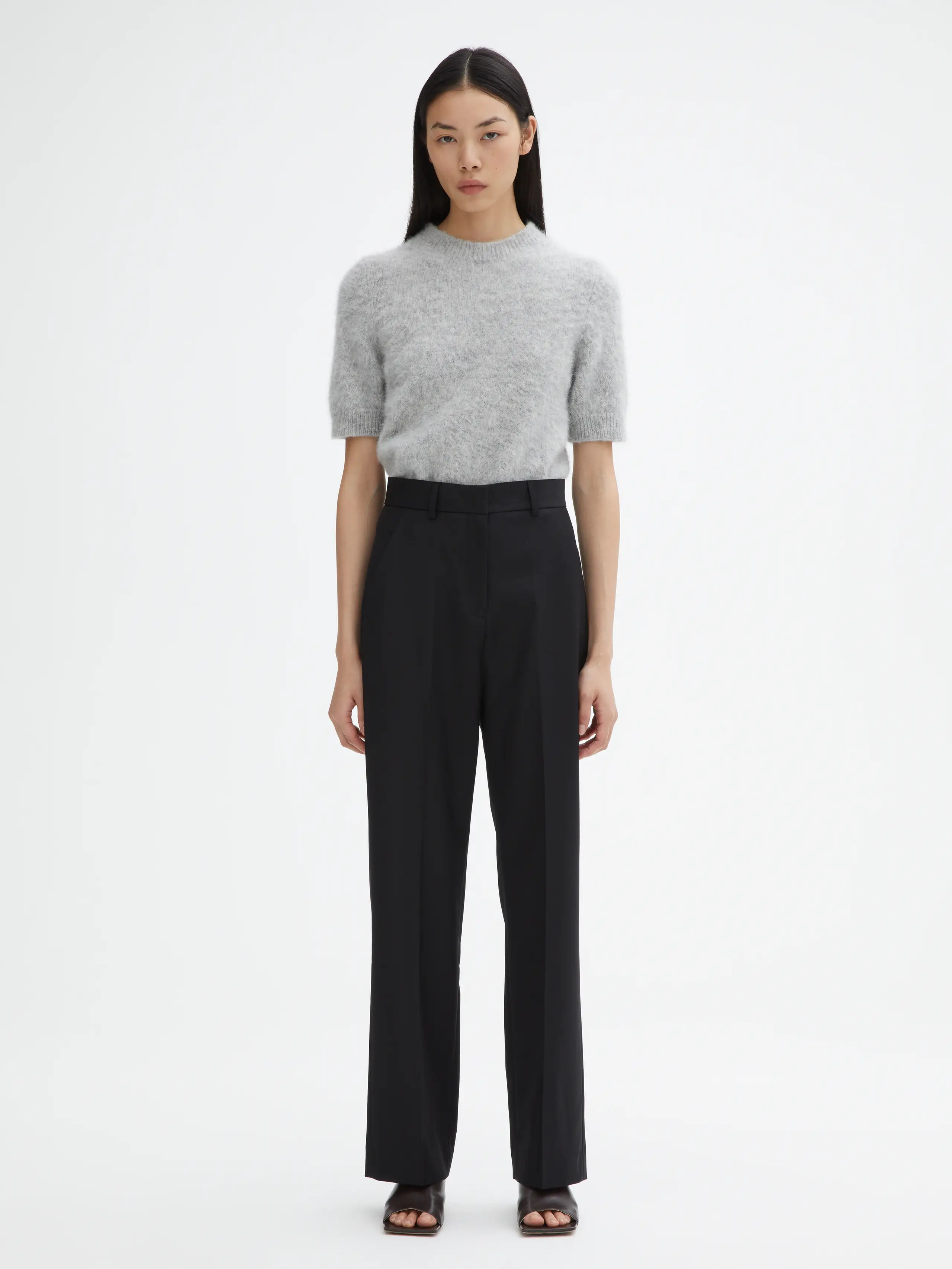 Rose Wool Trousers | House of Dagmar