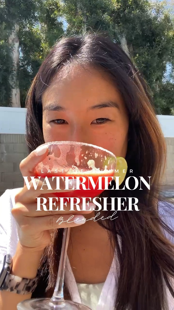 OH MY GOODNESS this is the summer of watermelon margaritas and cocktails
•
Here’s what you’ll need:
1 Watermelon
1/4 cup honey
the juice of 2 limes
Ice
Blender
•
If you’re going to add booze:
tequila
triple sec
•
Cut the watermelon in half and scoop out the insides. Add it to the blender, add honey, lime juice, and ice. Blend until smooth. (add booze). pour in a fancy glass. Drink up!
•
I’ve been digging this glassware (linked lately) and I have just started to use it for my drinks regardless of  what it is, because why not. I also can’t say enough good things about my Ninja blender. It’s got so many functions and they’re all pretty straightforward. I can make smoothies galore, soup, ice cream, you name it. 
•
#competition #LTKsalealert #endlesssummer #summermocktail #mocktail #cocktails #watermelonmargarita #LTKhome

#LTKsalealert #LTKSeasonal #LTKhome