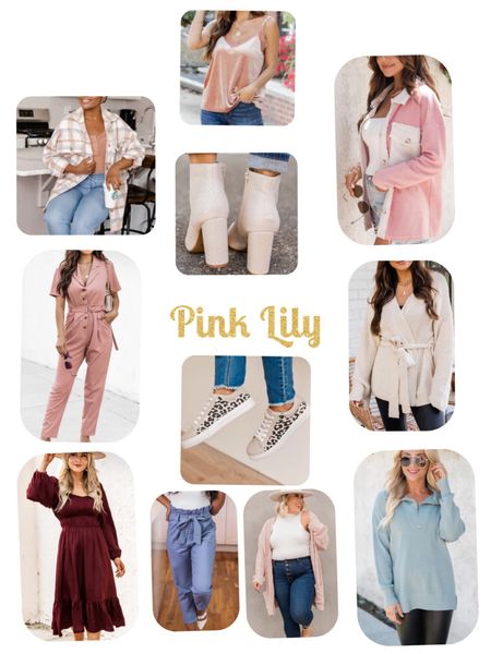 Pink Lily fall favorites are here! Be ready for anything with these looks! 

#LTKunder100 #LTKSeasonal #LTKtravel