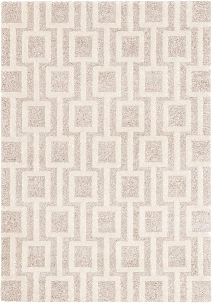 BALTA Contemporary Rug, Cosy Indoor Rug for the bedroom - living room, Geometric style, Soft and ... | Amazon (UK)