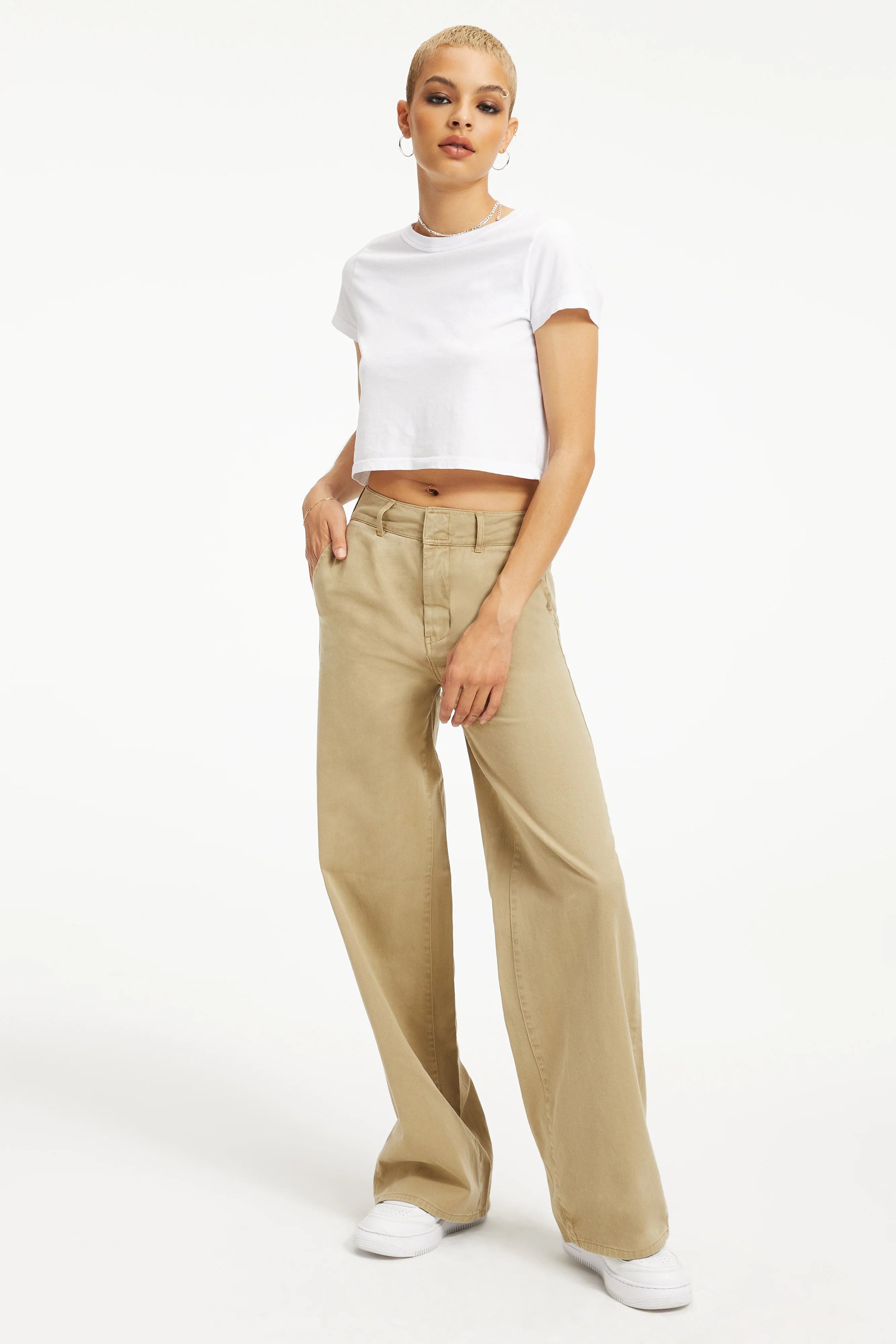 GOOD SKATE TROUSER | POSTALKHAKI003 | Good American