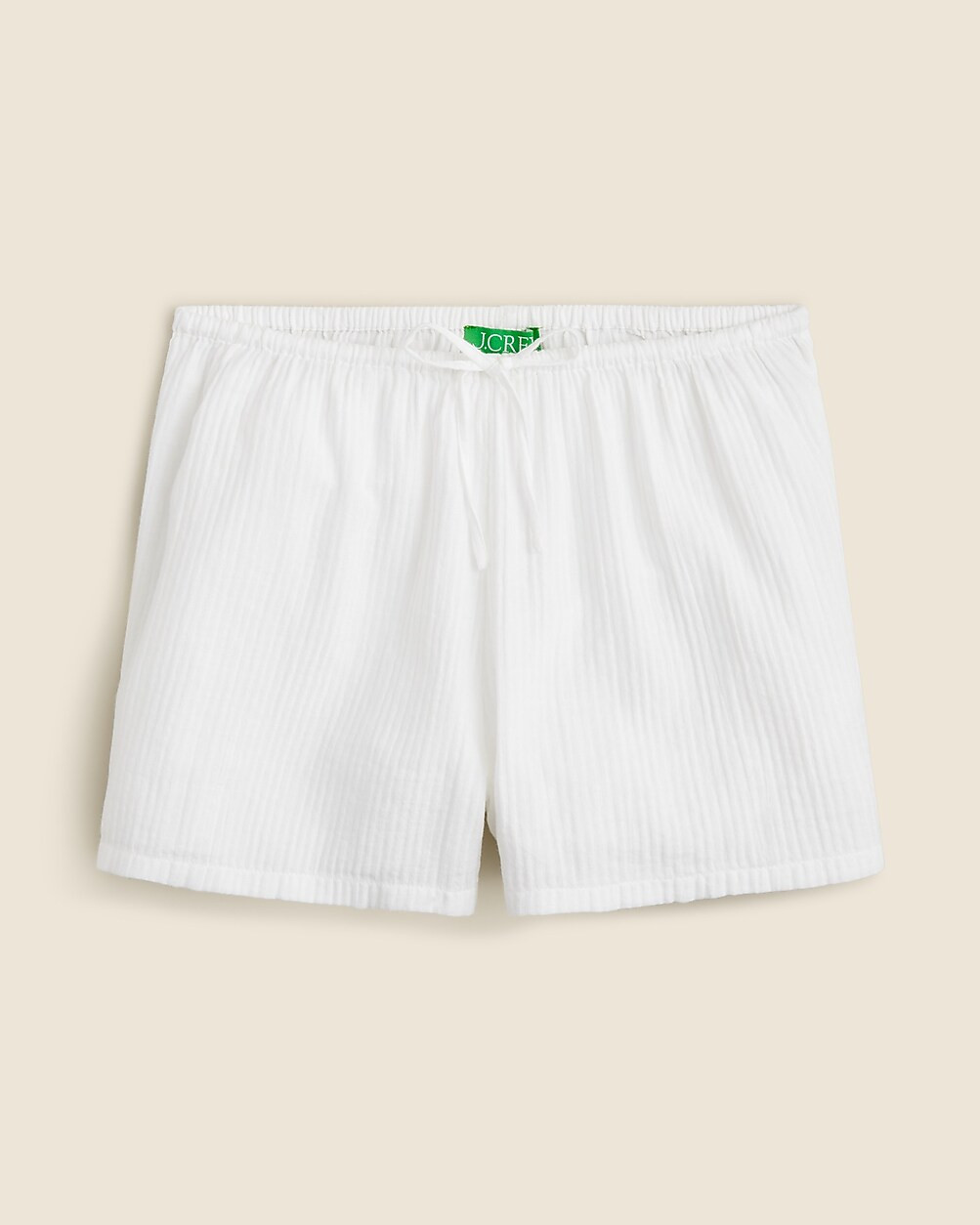 Airy gauze beach short | J. Crew US