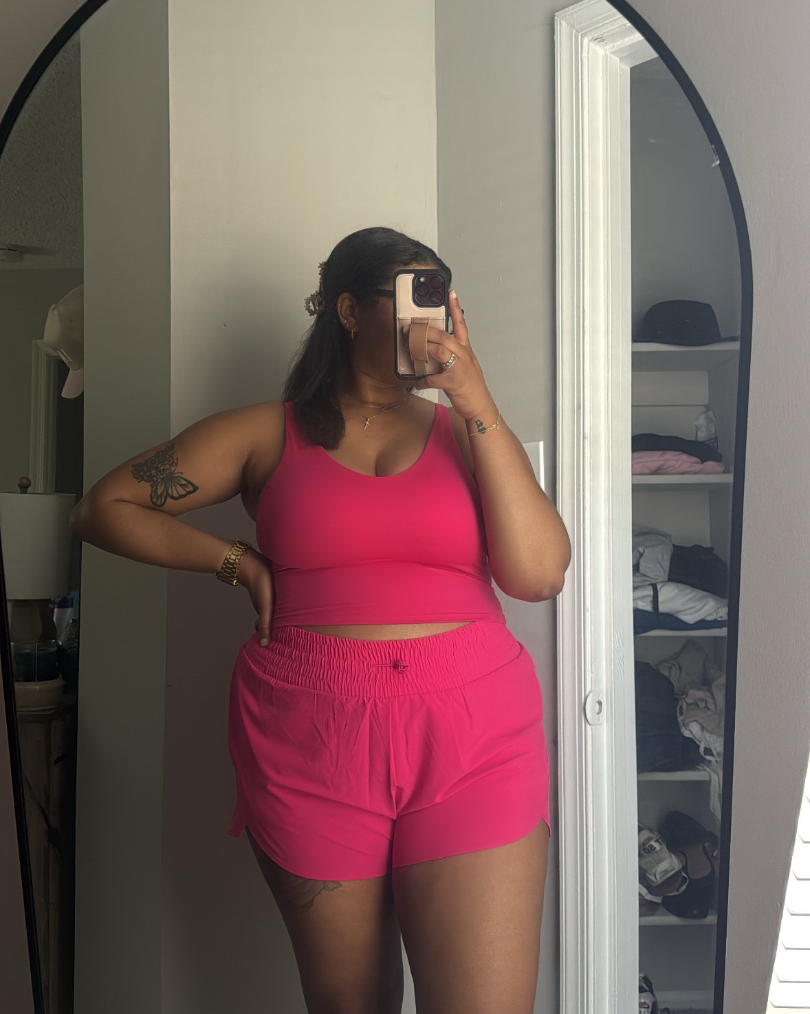 Pretty in Pink Pilates 💕
Obsessed with this pink workout set from Target — the running shorts + sports bra tank are so comfy for Pilates, strength days, or just lounging honestly 😂✨ Linking my full set + my go-to home workout essentials: yoga ball, Pilates circle, resistance bands, weights & yoga block. All beginner-friendly, affordable, and cute enough to keep me motivated.

#LTKactivewear #LTKfitspo #homeworkoutessentials #targetfinds #pilatesgirl #athleisurestyle

#LTKStyleTip #LTKActive #LTKHome