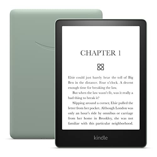 Amazon Kindle Paperwhite (16 GB) – Now with a larger display, adjustable warm light, increased battery life, and faster page turns – Agave Green | Amazon (US)
