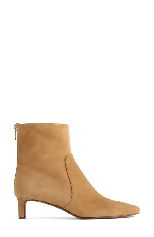 Madewell Dimes Kitten Heel Bootie in Tawny Khaki at Nordstrom, Size 9.5 | Nordstrom
