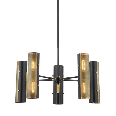 10 - Light STEEL Dimmable Classic / Traditional Chandelier | Wayfair North America