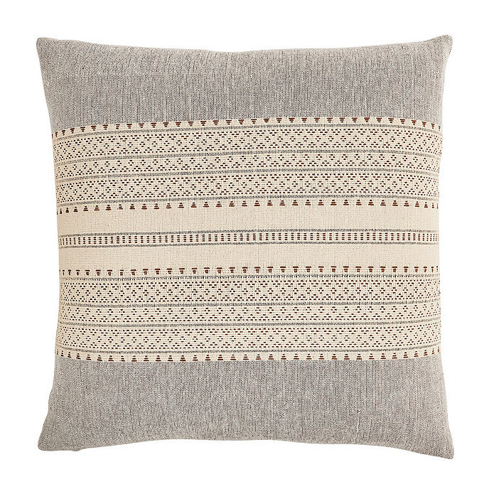 Kirra Banded Pillow Cover | Ballard Designs, Inc.