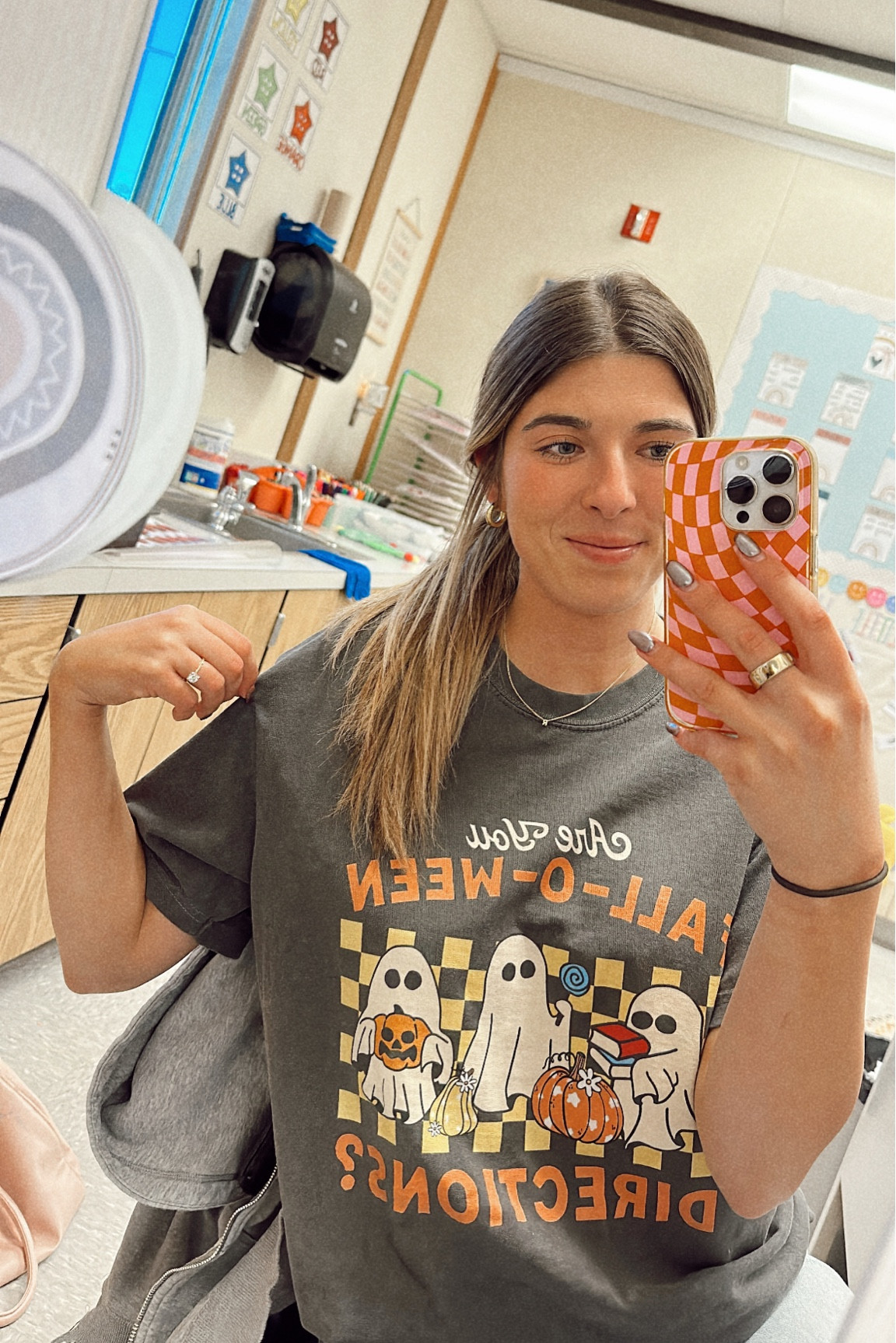 Teacher Halloween shirt 👻 
Comes in different colors!

#LTKstyletip #LTKworkwear #LTKSeasonal