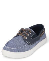 Boys Chambray Boat Shoes | The Children's Place