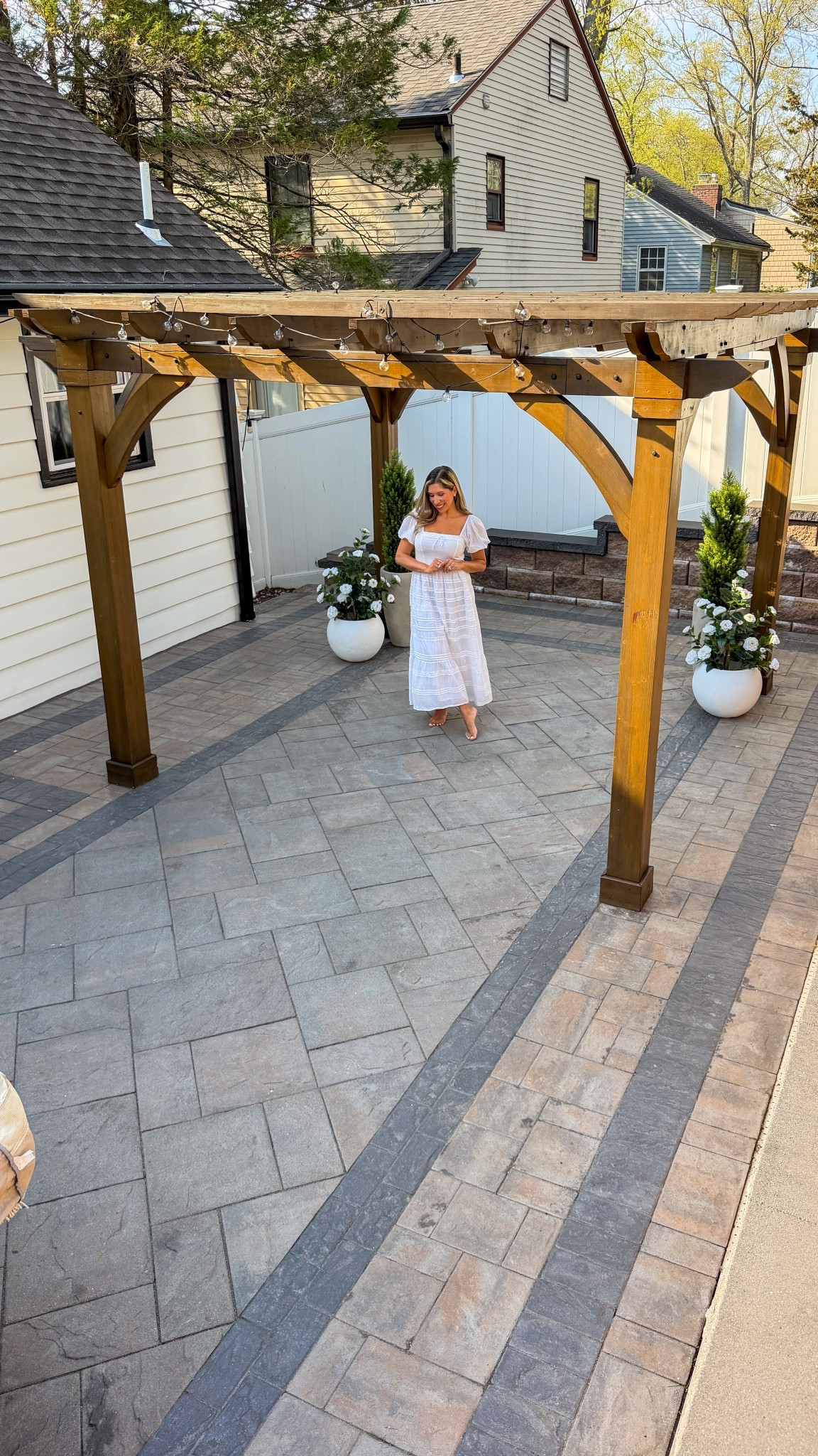 I’ve been getting so many questions about this pergola, and since mine is discontinued, I found some similar options that give the same look & budget-friendly price. 🌿🤎

#LTKSaleAlert #LTKHome