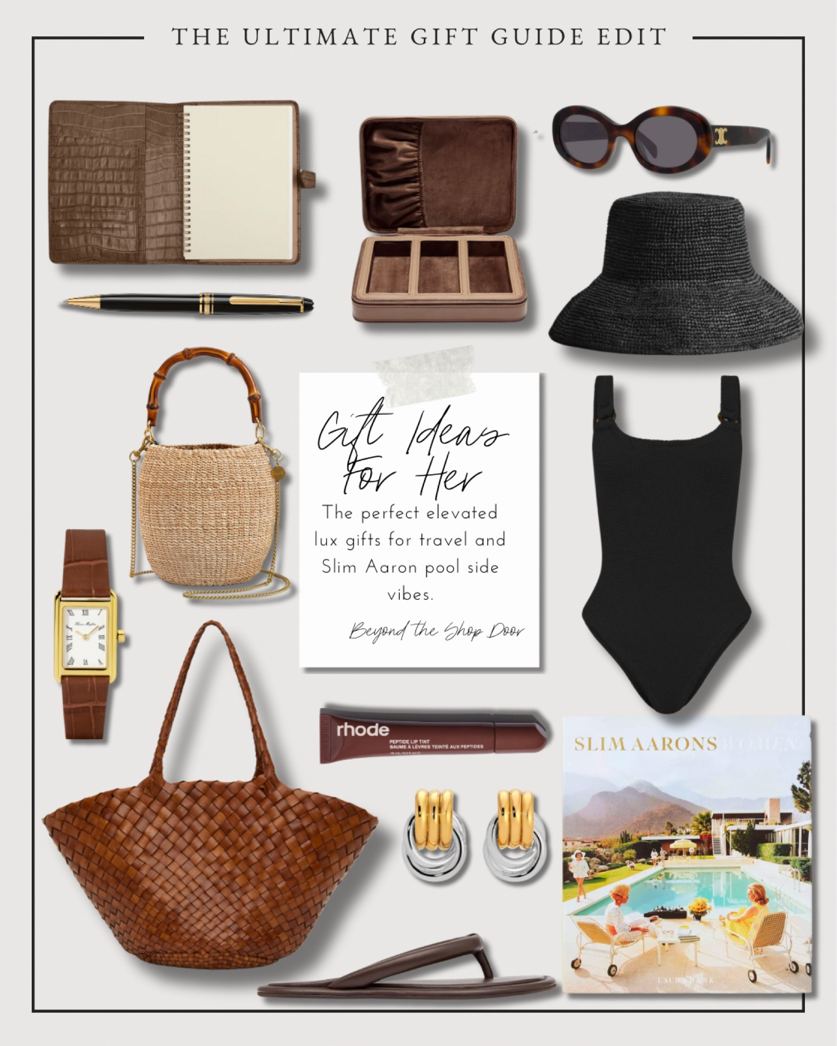 Gift Ideas For Her

The perfect elevated lux gifts for travel and Slim Aaron pool side vibes.

Listed travel case “Lexxola Jet-Setter / Chocolate"


The Ultimate Gift Guide Edit - Beyond the Shop Door

#LTKStyleTip #LTKItBag #LTKGiftGuide