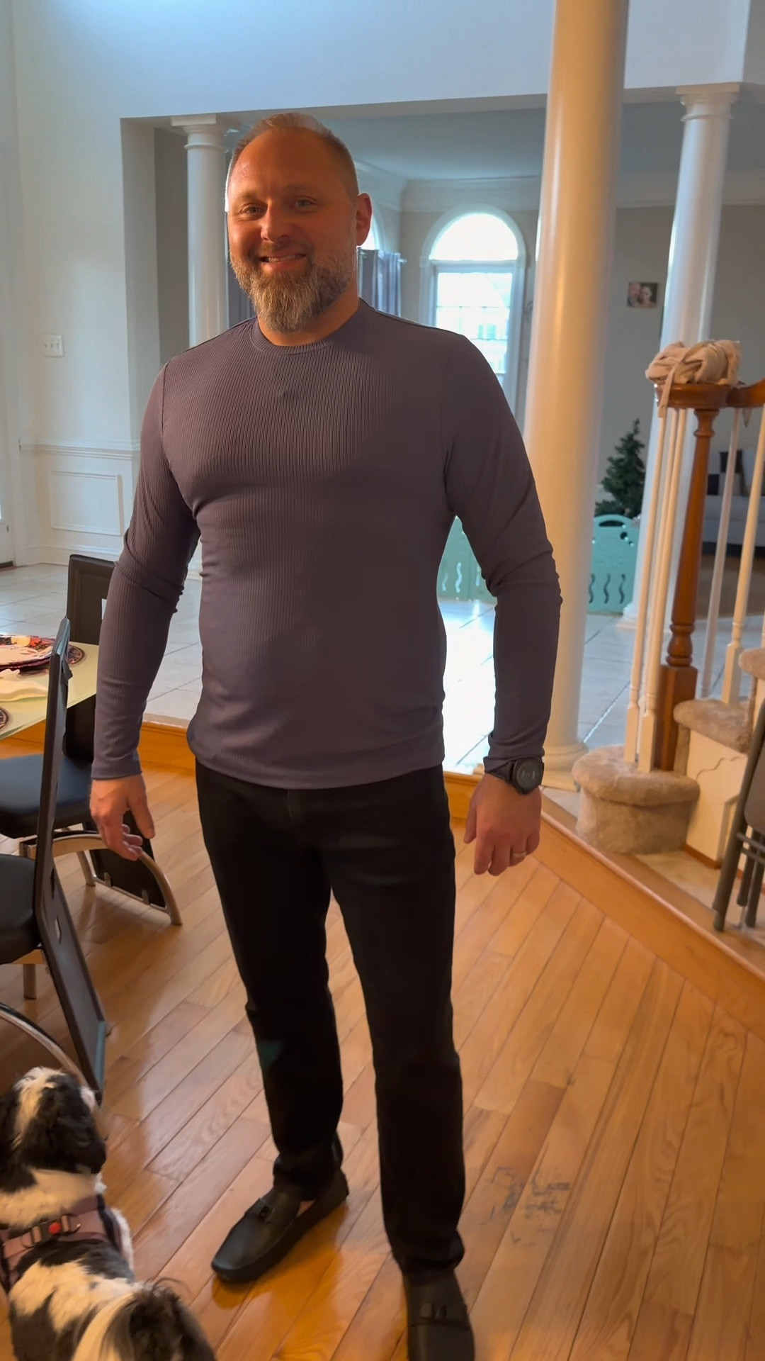 👕 Cozy and Versatile Base Layer: The Jmierr Ribbed Long Sleeve
Layering season is officially here, and this ribbed long-sleeve shirt from Jmierr is the perfect staple! It’s comfortable, has great texture, and works seamlessly as a base layer for so many outfits.
I love how easily it transitions from a simple, clean look on its own (swipe to see!) to a warm, layered look with my favorite vest for those chillier days.
✨ Why I love it:
• Great Texture: The ribbing adds a subtle visual interest compared to a plain shirt.
• Perfect Fit: Snug but comfortable—ideal for layering without bulk.
• Versatile Color: This deep blue/grey tone pairs well with almost any color pant or jacket.
• Dressed Up or Casual: Looks sharp with black jeans for a casual weekend or can be worn under a blazer for a business-casual vibe.
Shop the Look below!
Details:
• Shirt: Jmierr Men's Ribbed Long-Sleeve Shirt (Navy/Blue)
• Layering Piece: Puffer Vest (Similar linked)
• Bottoms: Black Denim Jeans (Similar linked)
• Watch: Smartwatch (Similar linked)
#Jmierr #MensStyle #Layering #LongSleeve #RibbedShirt #WinterStyle #FallFashion #CasualLook #Menswear #OOTD #LiketoKnowit #LTKMen

#LTKMens #LTKGiftGuide #LTKSaleAlert