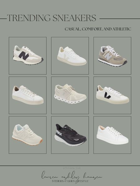 Trending sneakers! Are you a sneaker girl? I love mine for both workouts and casual wear. All of these sneakers are perfect for achieving that neutral and put together look while remaining comfortable. Love my new balances! 

#LTKstyletip #LTKshoecrush