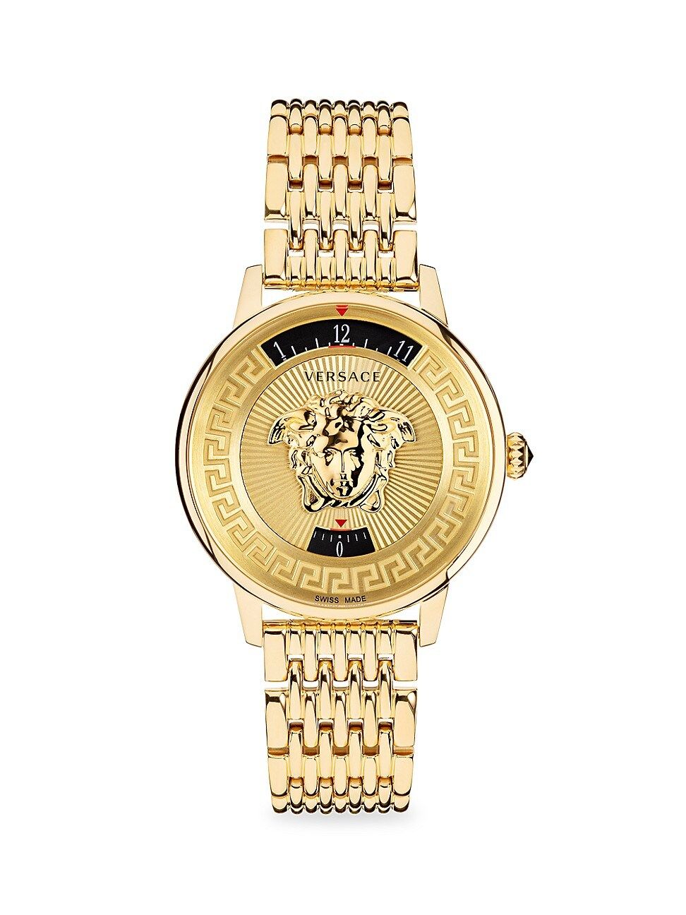 Medusa Icon IP Yellow Gold Bracelet Watch | Saks Fifth Avenue