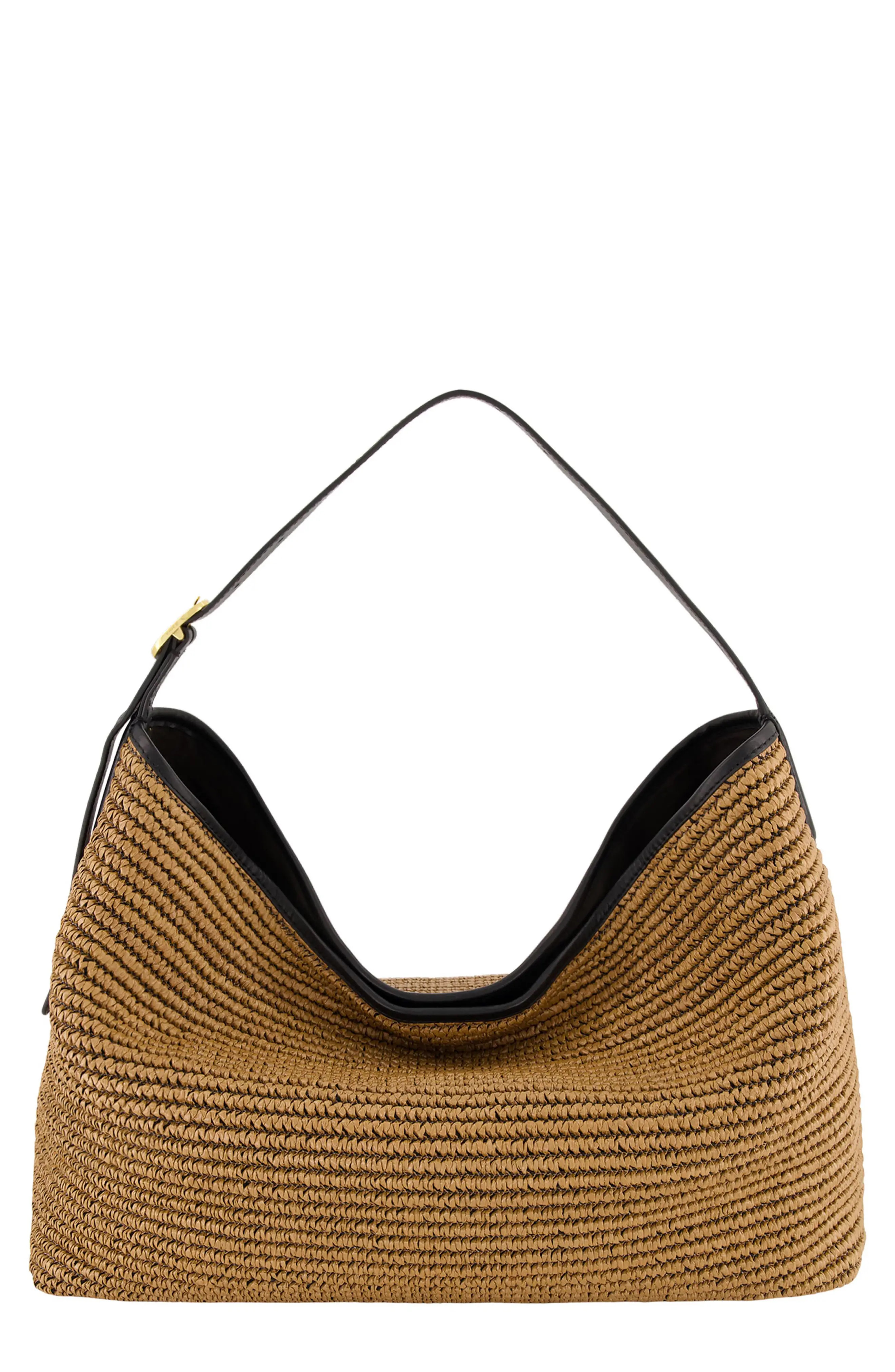 Medium Vivian Raffia Hobo Bag | Nordstrom