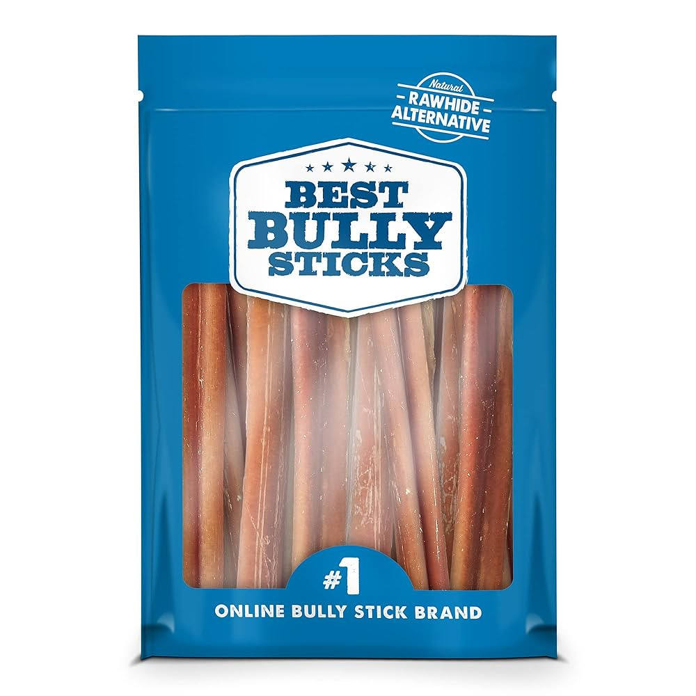 Best Bully Sticks 4 Inch Bully Sticks - 8 oz (Pack of 1) - Natural Grass-Fed, Grain and Rawhide F... | Amazon (US)