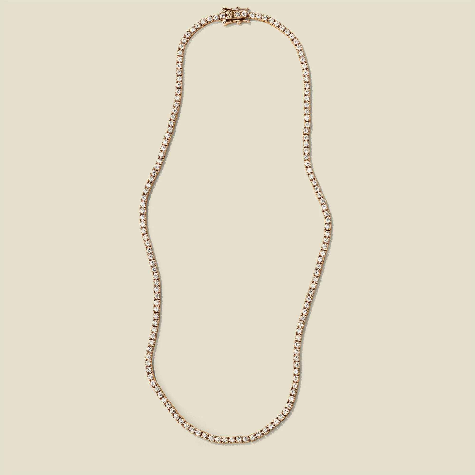 CZ Prong-Set Tennis Necklace | Made By Mary | Made By Mary | Made By Mary