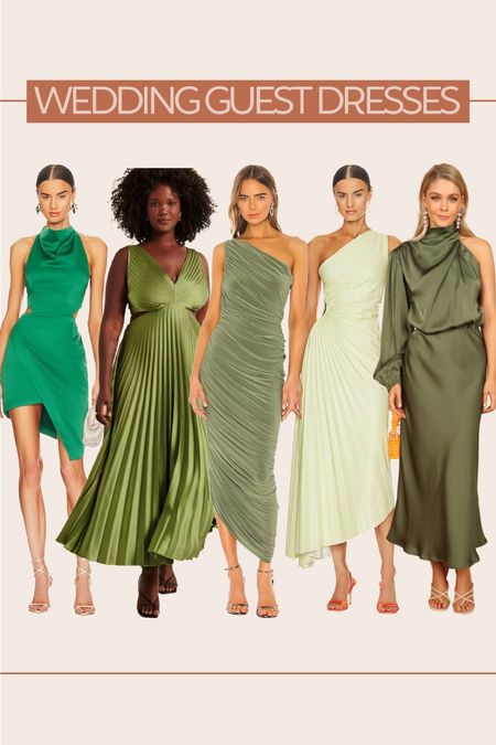 It’s wedding season and it’s time to bring out the vibrant & floral green tie wedding guest dresses. I’ve gathered my top picks below that will have you the best dresses at your next event. 💐 
Shop the looks 👇🏼 

#LTKSeasonal #LTKwedding #LTKFind